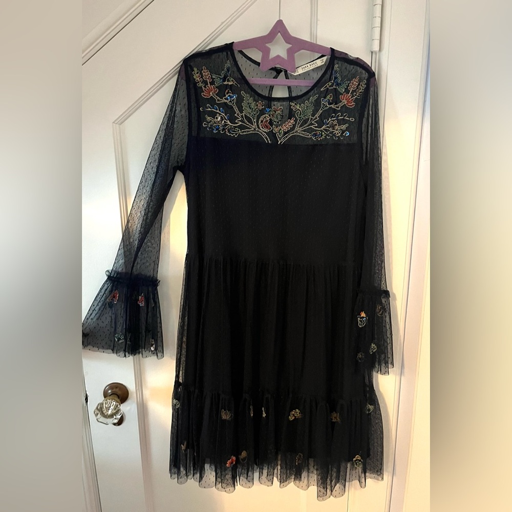 Zara Navy Dress